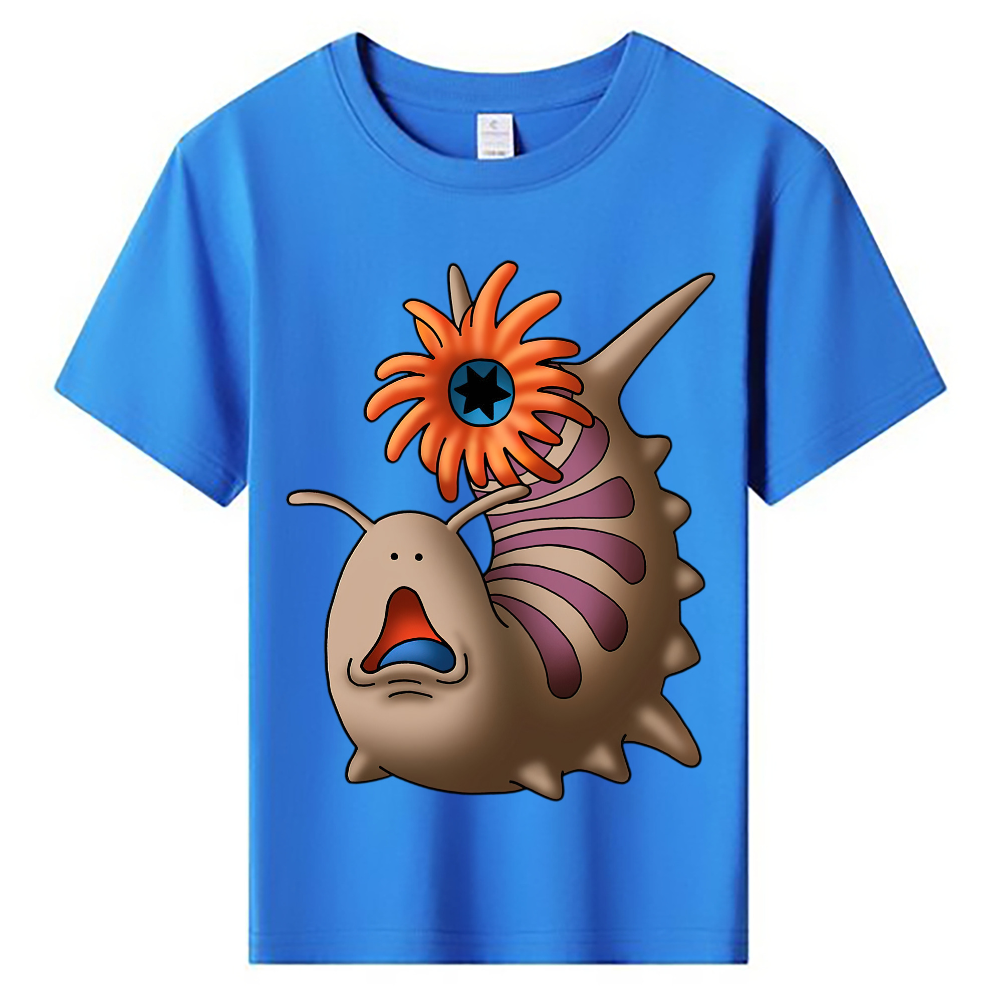 （画像用） ドラゴンクエスト Doragon Kuesuto Dragon Quest 綿100％キッズTシャツ（フロントプリント）